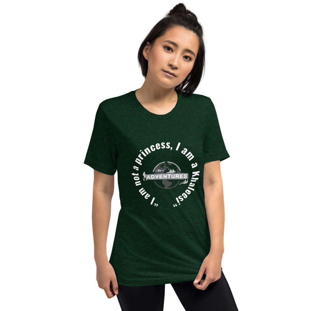 “I am not a princess, I am a Khaleesi” sleeve t-shirt
