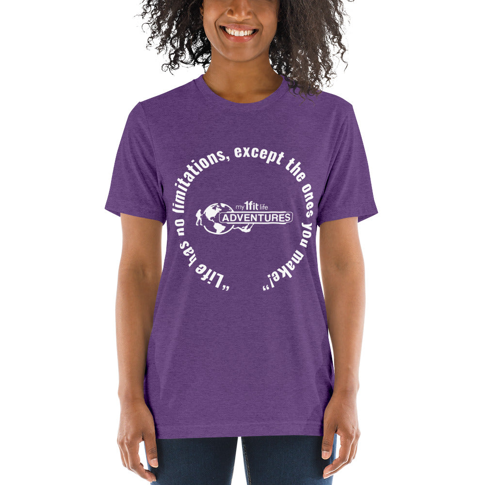 “Life has no limitations, except the ones you make!” Short sleeve t-shirt