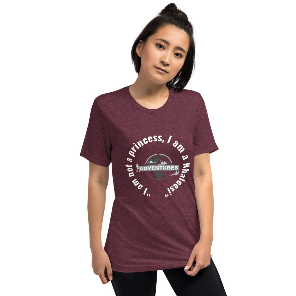 “I am not a princess, I am a Khaleesi” sleeve t-shirt