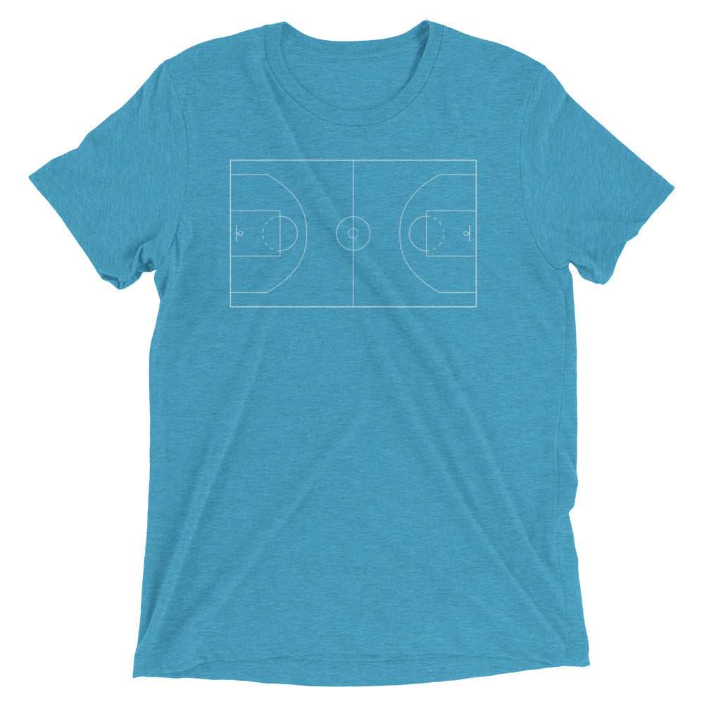 Basketball court Short sleeve t-shirt