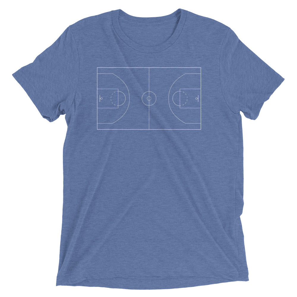 Basketball court Short sleeve t-shirt