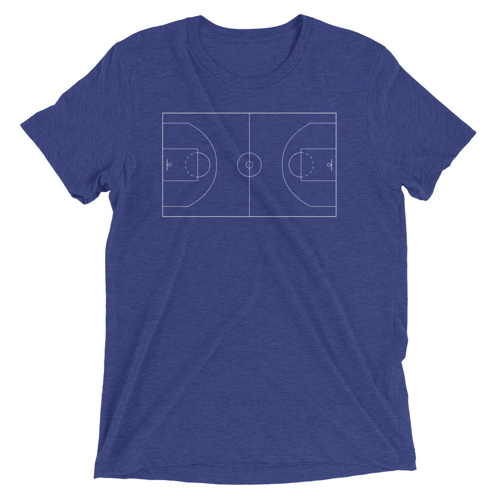 Basketball court Short sleeve t-shirt