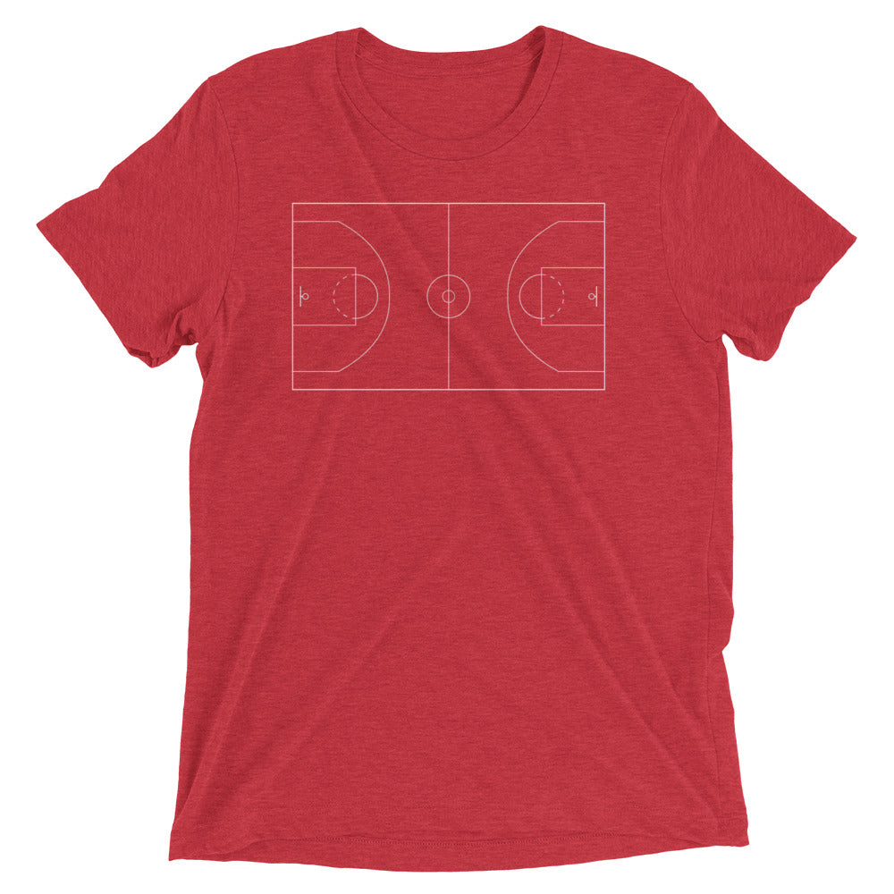 Basketball court Short sleeve t-shirt