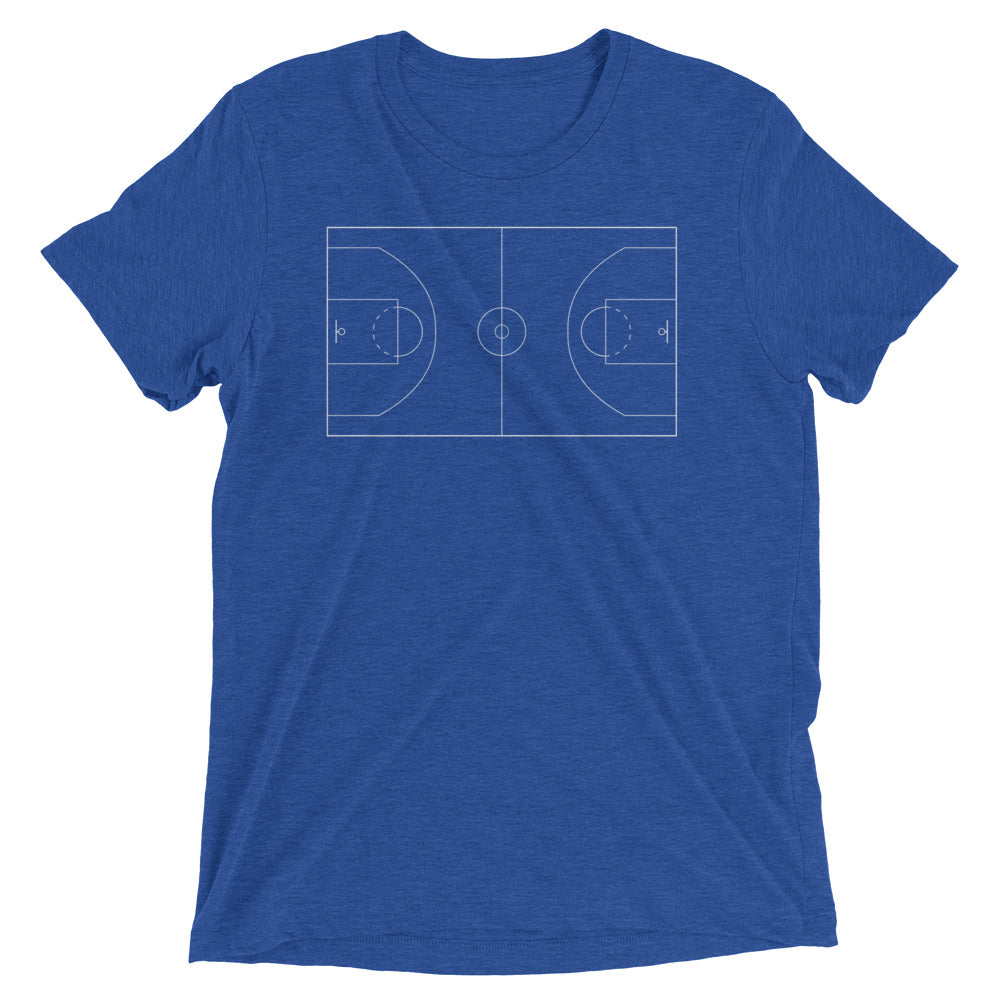 Basketball court Short sleeve t-shirt