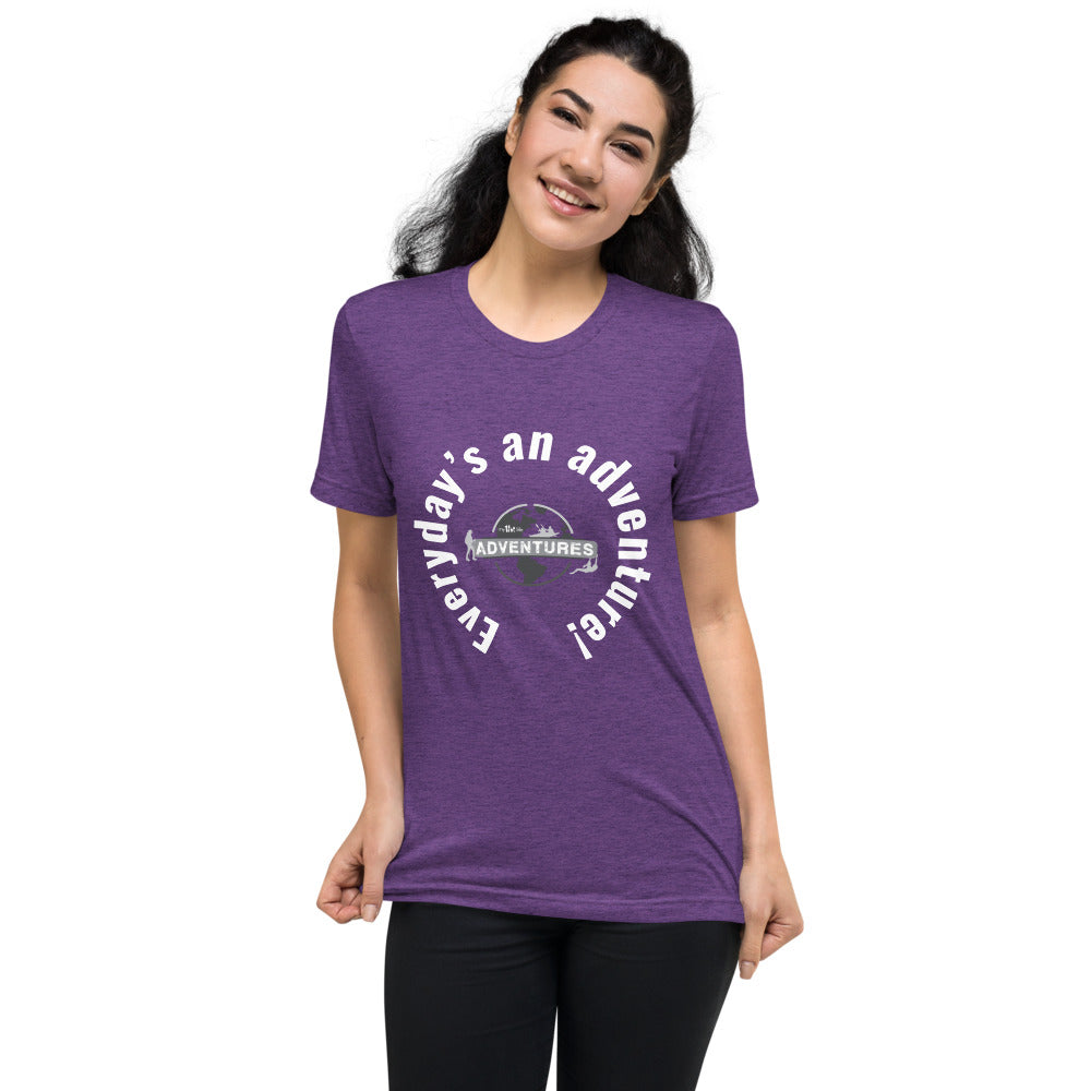 Everyday’s an adventure! Short sleeve t-shirt