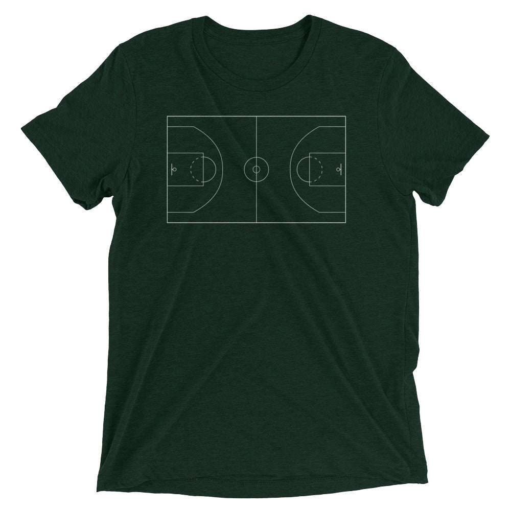 Basketball court Short sleeve t-shirt