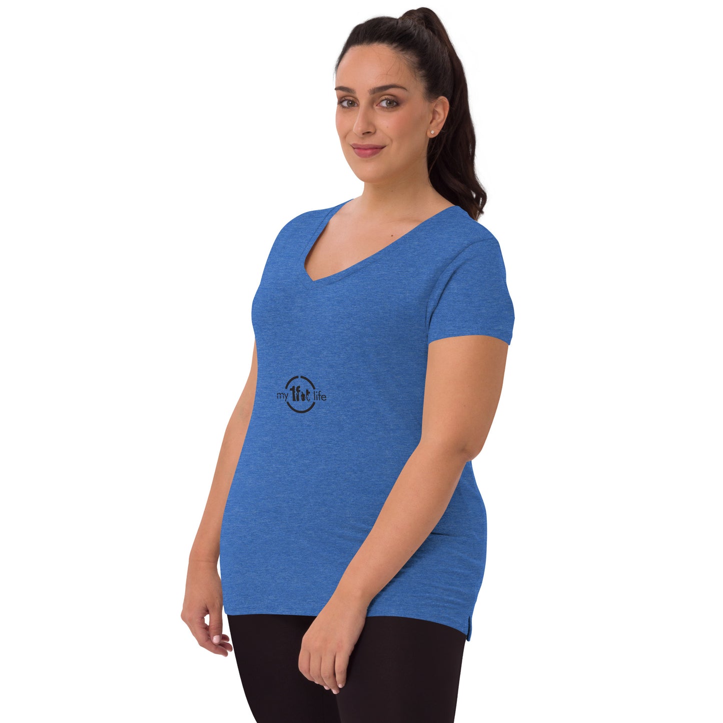 Women’s recycled v-neck t-shirt