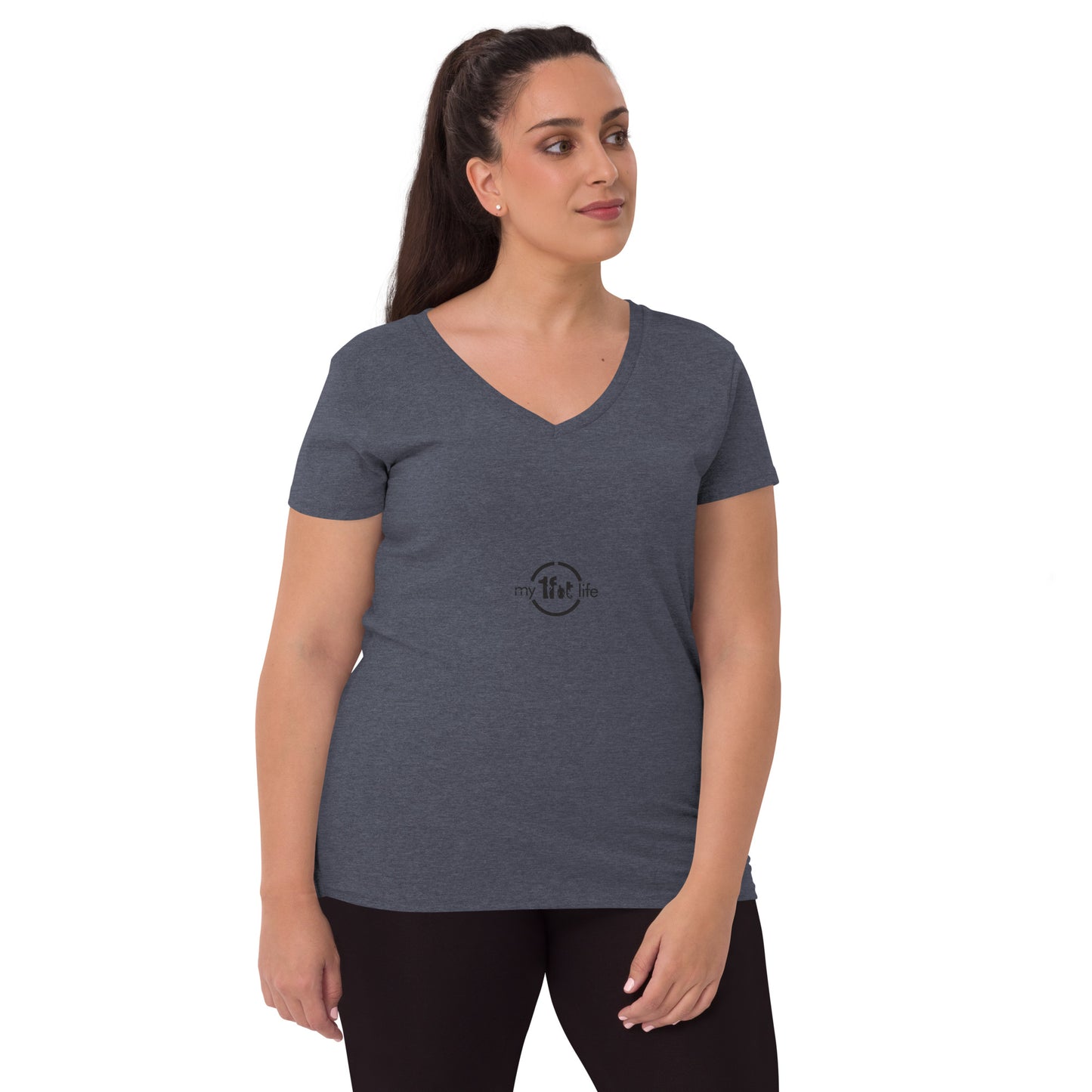 Women’s recycled v-neck t-shirt